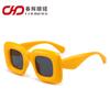 Gafas de Sol Cuadradas Transfronterizas Europeas y Americanas 2026, Gafas de Sol Oversize Peculiares, Gafas de Fiesta de Estilo Urbano de Moda