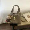 Bolsa de Mão Design de Nicho Bolsa Saco, Retrô e Estilosa, Versátil e Simples, Bolsa Cesta para o Dia a Dia e Uso Casual, Bolsa de Ombro Único Transversal