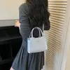 2026 Verano Nuevo Retro Moda Nicho Diseño Elegante Lazo Simple Versátil Hombro Cruzado Bolso de Mano