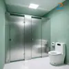 Divisórias de Banheiro, Banheiros Públicos de Estações de Metrô Escolares, Painéis Divisórios de Aço Inoxidável, Painéis Colmeia de Metal Alumínio para Banheiros Públicos