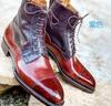 Botas Chelsea Colorblock Botas de Cano Curto Botas Masculinas JGB2020N0006021