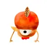 Pegatina Decorativa Divertida de Gallo de Dibujos Animados de Vidrio de Ventana Autoadhesiva de Doble Cara Visual BR0444C