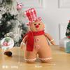 Decoração de festa de Natal Casal Boneco de gengibre Suprimentos Boneco de desenho animado Boneca criativa Árvore de Natal pendurada Enfeites