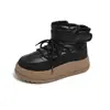 [Personalizado] Botas de Nieve K2908 Resistentes al Frío del Noreste y Cálidas para Mujer 2025 Nuevo Estilo de Invierno Impermeables y Antideslizantes con Forro Polar Añadido