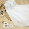 Tecido Chiffon de Cor Sólida, Chiffon Opaco Elástico Franzido Tecido de Fio para Roupa de Primavera e Verão Tecido de Forro para Saia