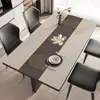 Alfombrilla para Mesa de Comedor Estilo Simple Nuevo Estilo 2026, Mantel Impermeable y a Prueba de Aceite sin Lavado, Alfombrilla para Mesa de Café Aislante del Calor y Anti-quemaduras, Alfombrilla Protectora para Escritorio