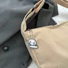 Pana Estilo Perezoso Versátil Japonés Artístico de un Solo Hombro Cruzado Chic Estudiante Casual Versión Coreana Bolso Sencillo tipo Dumpling para Mujer