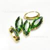 Diamante de Cristal al por Mayor Ojo de Caballo Punta Fondo Pedrería Fondo Dorado Garra Cosido a Mano Diamante DIY Ropa Zapatos Bolso Accesorios de Joyería