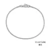 Pulsera de cadena de serpiente redonda simple japonesa y coreana acero inoxidable chapado en oro cuerda para la mano joyería de moda para hombres y mujeres pulsera fina venta al por mayor
