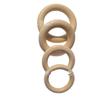 Barniz de Protección Ambiental Xinyi Anillo de Madera 55mm70mm Anillo de Madera Accesorios DIY Anillo Colgante Hebilla para Bolso Anillo de Madera para Cortina