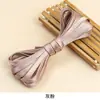 Borde de qipao borde enrollado 0.85cm borde prensado incrustación para ropa accesorios de ropa cinta de tela de satén sin planchar