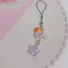 Funda para Teléfono Móvil Correa Hermosa Chica Correa Arcoíris Ins Plata Blanco Perla Oso Muñeca Celebridad de Internet Colgante Joyería Pulsera Universal