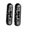 Cubierta Decorativa Reflectante Lateral para la Horquilla Trasera de Patinetes Eléctricos, Adecuada para Modelos Elite, Juego de 2 Cubiertas Negras y Amarillas para Horquilla Trasera