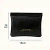 Bolsa de Almacenamiento, Neceser, Bolsa Organizadora de Labiales y Cosméticos, Estuche Portátil para Gafas con Broche, Bolsa con Cierre Automático de Cordón