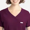 Conjunto de dos piezas de uniforme de manga corta transfronterizo para hospitales de mascotas, salones de belleza, quirófanos, ropa de trabajo de enfermería, uniforme de lavado de manos