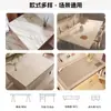 Mantel de Mesa de Comedor Estilo Silencioso Impermeable y a Prueba de Aceite Mantel de PVC Desechable Mantel de Mesa de Centro de Té Aislante de Calor Anti-quemaduras Lujo Ligero Gama Alta