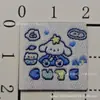 Adesivos de Etiqueta Mini Fofos, Estampas de Transferência Térmica, Patches de Tecido Autoadesivos Coloridos de Desenho Animado para Roupas, Artesanato Feito à Mão de Cachorro Pequeno Pet