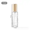 Ventas Directas de Fábrica Botella de Perfume de Melón Amargo de Vidrio Botella de Spray Portátil 10ml Botella de Rodillo de Melón Amargo Botella de Bolita Rodante Sub-Botella