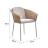 Sillas de ratán para exterior personalizadas, patios, mesas y sillas de ratán para balcones, terrazas y jardines, mesas y sillas de exterior resistentes al sol.