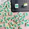 Mini Mahjong de Dibujos Animados Accesorios Hechos a Mano DIY Pegamento de Crema Resina Piezas Pequeñas Materiales para Uñas Venta al por Mayor