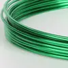 Alambre de aluminio oxidado de color de 1 mm-2.5 mm AliExpress material hecho a mano DIY alambre de aluminio suave adornos artesanales para bicicleta