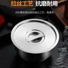 Tazón de Acero Inoxidable Grado Alimenticio 304, Tazón para Comida Complementaria de Bebé con Tapa, Tazón para Huevo al Vapor, Olla para Estofado, Olla Multifuncional para Estofado al por Mayor