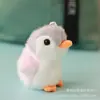 Boneca Pinguim Pequeno de Pelúcia Brinquedo Fofo Pinguim Antártico Chaveiro Pingente Boneca Joia para Pendurar na Bolsa da Menina