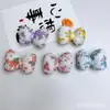 Tela Floral para Niña DIY Rellena de Algodón Flor de Cinco Pétalos Accesorios de Moño, Accesorios para el Cabello, Broches, Materiales de Flores al por Mayor