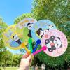 Abanico de Mano de Dibujos Animados Verano Venta Caliente Abanico de Mano de Panda Puesto Callejero Recompensa Abanico de Dibujos Animados Guardería Pequeño Regalo Al Por Mayor