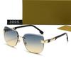Nuevos Lentes de Sol de Moda para Hombre y Mujer Casuales HD Conducción Viaje Vacaciones 3005