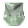 Ropa interior de cintura alta para mujer, pantalones abdominales que levantan la cadera, sin marcas, con faja negra, antirrugas.