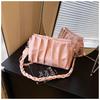 Bolsos de Nicho Transfronterizos para Mujer 2026 Nuevo Verano Súper Popular Bolso Cruzado Estilo Coreano Hombro Único Debajo de la Axila Fruncido Bolso Nube