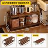 Porta-Copos Dobrável para Mesa Rack de Armazenamento para Copo de Água Xícara de Chá Xícara de Café Organizador Externo Rack de Armazenamento para Aparador
