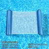 PVC Ecológico Nuevo Estilo Lentejuelas Degradado Clip Malla Hamaca de Agua Reclinable Inflable Exterior Adulto Respaldo Fila Flotante Inflable