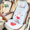 Soporte Lumbar para Coche de Dibujos Animados Miffy, Almohada Creativa para Reposacabezas de Coche de Espuma Viscoelástica para Niñas, Adecuado para Todas las Estaciones, Accesorios de Interior para Coche