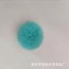 Atacado de fábrica bola de pelo de coelho imitação bola de pelo artificial pequena bola de pelo pingente de bola de pelo acessórios para roupas sapatos e chapéus cor