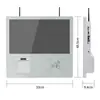 Máquina Todo en Uno Licon Personalizada de 21.5 pulgadas para Montar en Pared con Lector de Tarjetas y Pantalla Táctil Capacitiva para Baños