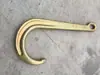 Gancho de Corrente para Guincho Gancho de Reboque Gancho Duplo de Resgate Tipo J Gancho de Guincho Galvanizado
