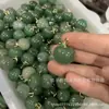 Pingente de Maçã de Aventurina Pura Natural Pequeno Acessório de Maçã Ornamento Criativo Colar de Paz e Segurança