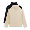 Camisa infantil de algodão, fina, moderna, para o verão, com gola redonda, camiseta infantil branca de manga curta, tamanho pequeno e médio