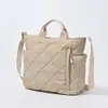 Bolsa de Lona para Viajes Diarios de Gran Capacidad para Mujer 2025 Nueva Moda Bolso Tote de Lona Bolso Cruzado de un Solo Hombro Bolso de Hombro de Moda