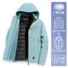 Chamarra 3 en 1 Woodpecker para Mujer 2026 Nueva Resistente al Viento para Exteriores País de la Nieve del Noreste Chaqueta de Esquí Antideslizante