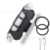 Luz Traseira de Bicicleta 918 Carregamento USB Luz de Advertência de Segurança para Ciclismo Noturno Luz de Bicicleta LED de Alto Brilho para Ciclismo ao Ar Livre
