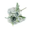 Buquê de Rosas Sonhador Buquê de Casamento Flores Artificiais Adereços para Fotografia de Casamento Arte Floral Decoração de Casa Flores de Casamento