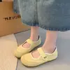 Populares zapatos Birkenstock para mujer, nuevo modelo de otoño 2026, zapatos cómodos que no cansan los pies, adecuados para combinar con faldas, zapatos de mujer Mary Jane de ballet