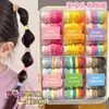 Gomas Elásticas para Niñas, Ligas para el Cabello de Alta Elasticidad, Ligas para Bebés que No Dañan el Cabello, Buena Elasticidad, Gomas Elásticas para Niñas Pequeñas
