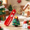 Llavero Colgante de Santa Claus Transfronterizo Encanto de Bolsa de Dibujos Animados Accesorio de Llavero Exquisito Pequeño Regalo de Navidad