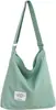 Bolsa de Lona Literaria Transfronteriza Moderna para Mujer Simple de Gran Capacidad Portátil para Hombro Cruzada Tote Personalizada Bolsa León Ling