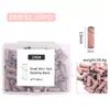 Fornecimento exclusivo transfronteiriço mini pequeno anel de lixa 3mm anel de lixa para nail art polimento de nail art remover pele morta remover esmalte tamanho pequeno anel de lixa rosa