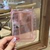 Original Ins Glitter Transparente M5 Carpeta de Hojas Sueltas Portatarjetas Bolsillo para Tarjetas Bolsa de Almacenamiento Accesorios de Almacenamiento para Tarjetas Pequeñas Bolsa con Cierre